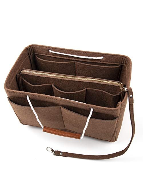 Purse Organizer Insert Felt Handbag Tote Organizer for Speedy Neverfull Gracefull