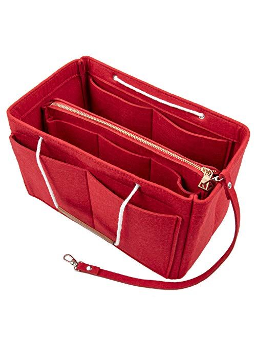 Purse Organizer Insert Felt Handbag Tote Organizer for Speedy Neverfull Gracefull