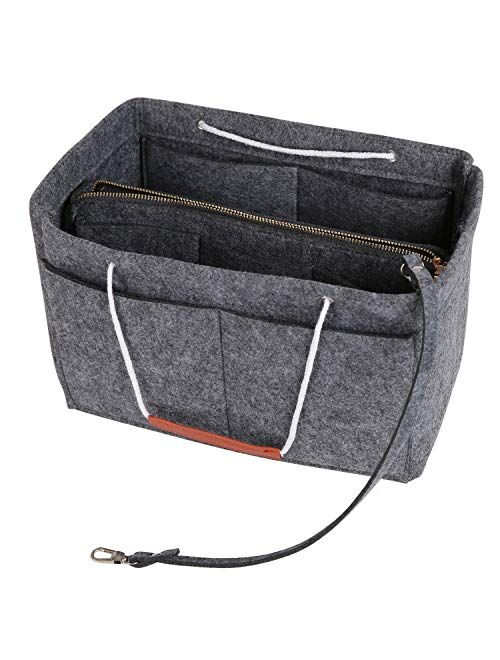 Purse Organizer Insert Felt Handbag Tote Organizer for Speedy Neverfull Gracefull