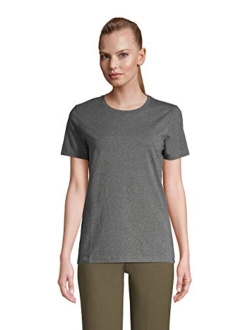 Women's Relaxed Supima Cotton Short Sleeve Crewneck T-Shirt