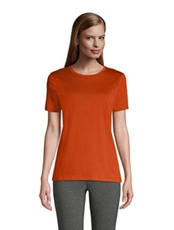 Women's Relaxed Supima Cotton Short Sleeve Crewneck T-Shirt