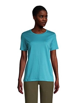 Women's Relaxed Supima Cotton Short Sleeve Crewneck T-Shirt