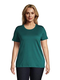 Women's Relaxed Supima Cotton Short Sleeve Crewneck T-Shirt