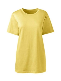 Women's Relaxed Supima Cotton Short Sleeve Crewneck T-Shirt