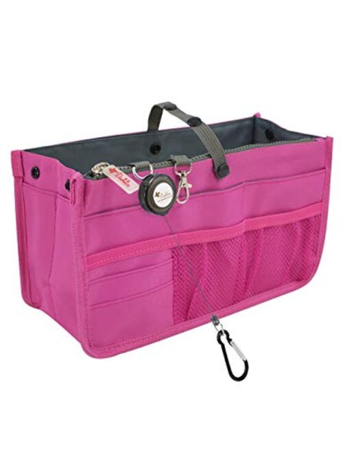 Dahlia's Patented Handbag Purse Organizer Insert - STURDY Flexible