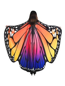 YXwin Halloween Costumes for Women Butterfly Wings for Adult Women