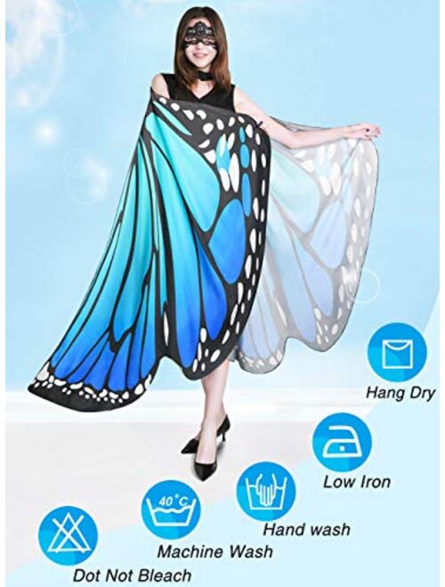 YXwin Halloween Costumes for Women Butterfly Wings for Adult Women