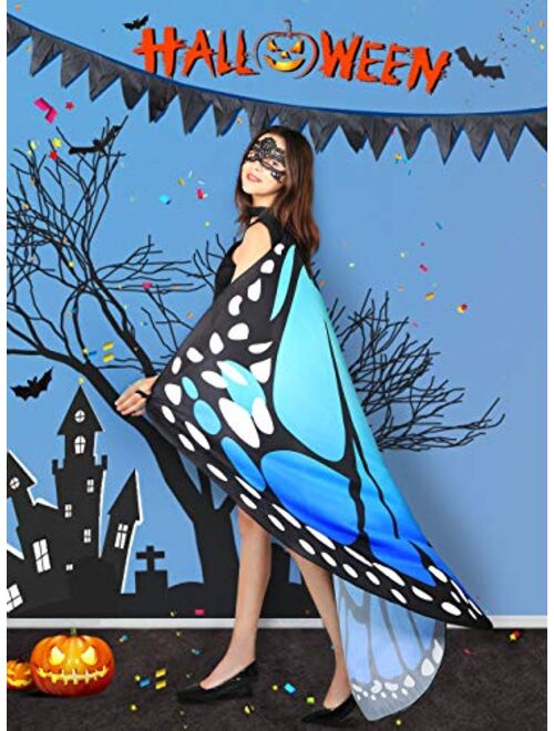 YXwin Halloween Costumes for Women Butterfly Wings for Adult Women