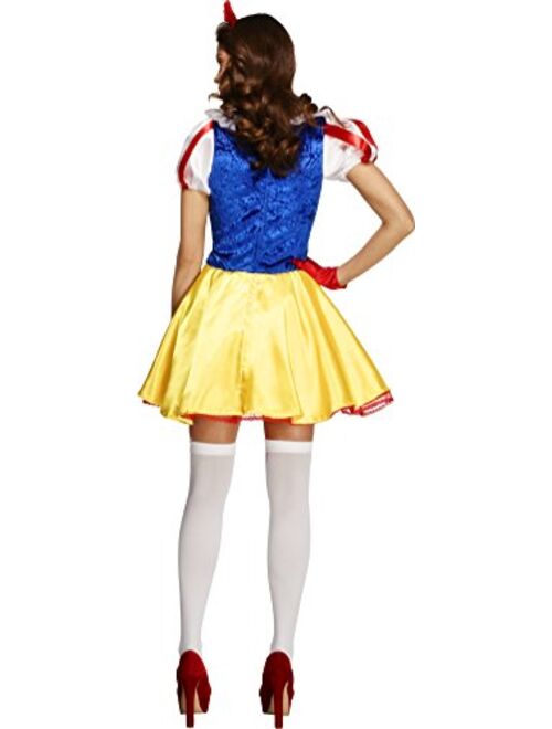 Smiffys Women's Fever Fairy-tale Costume, Dress Attached Underskirt, Headband and Choker