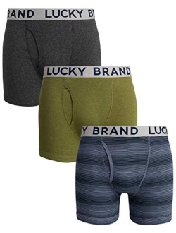 Men's Cotton Boxer Briefs (3 Pack)