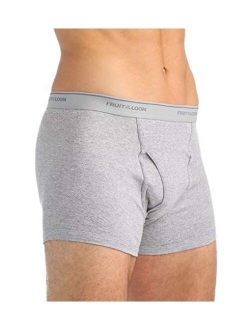 Men's Super Value Stripe Solid Boxer Brief(Pack of 7)