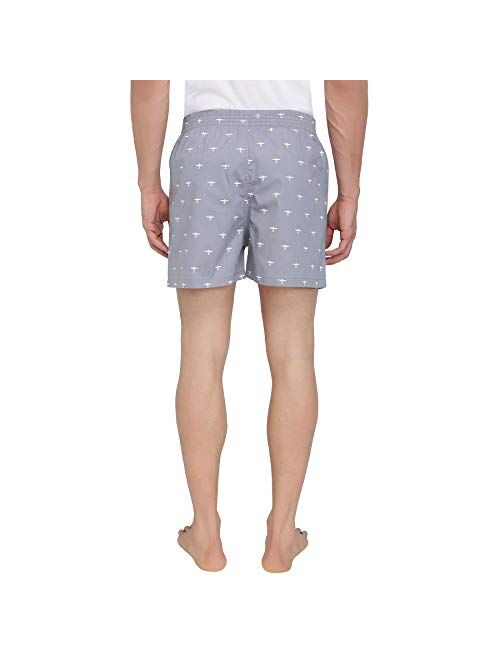 The Cotton Company Men's Cotton Boxers (Pack of 3)