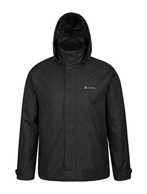 Mountain Warehouse Fell Mens 3 in 1 Water Resistant Jacket - Winter