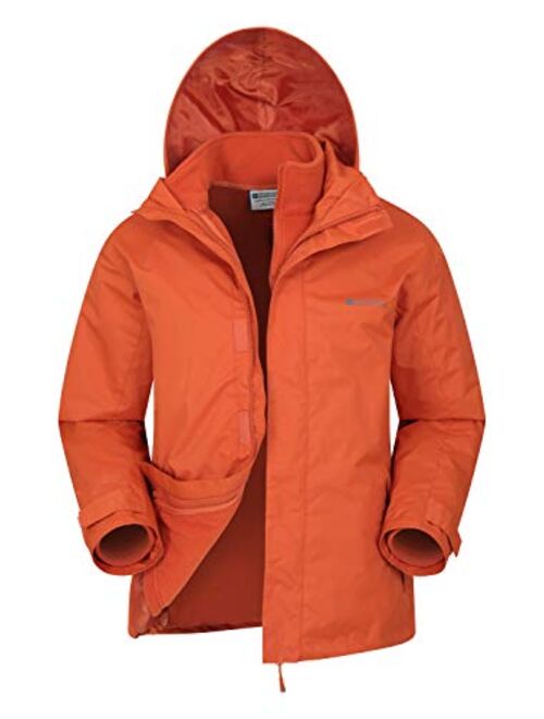 Mountain Warehouse Fell Mens 3 in 1 Water Resistant Jacket - Winter