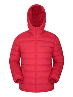 Mountain Warehouse Seasons Mens Winter Puffer Jacket -Water Resistant Padded Coat