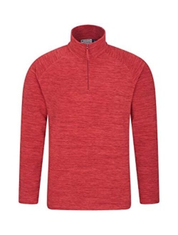 Mountain Warehouse Snowdon Mens Micro Fleece Pullover - for Winter