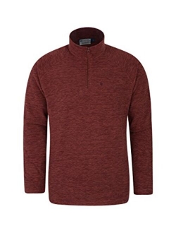 Mountain Warehouse Snowdon Mens Micro Fleece Pullover - for Winter