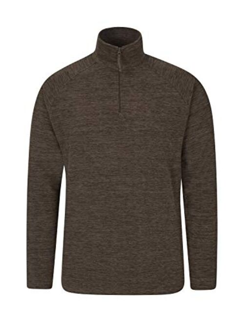 Mountain Warehouse Snowdon Mens Micro Fleece Pullover - for Winter