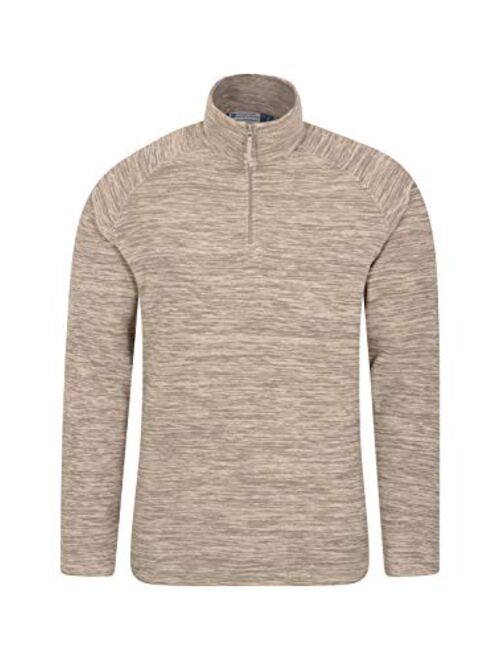 Mountain Warehouse Snowdon Mens Micro Fleece Pullover - for Winter