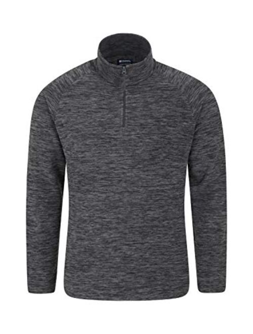 Mountain Warehouse Snowdon Mens Micro Fleece Pullover - for Winter