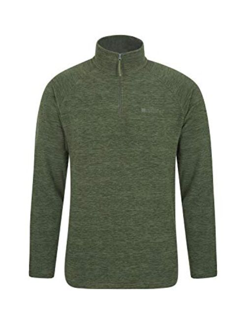 Mountain Warehouse Snowdon Mens Micro Fleece Pullover - for Winter