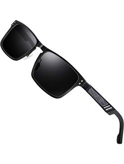 ATTCL Polarized UV Protection Fishing golf Driving Sunglasses for Men Al-Mg Metal Frame Ultra Light