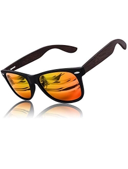 Polarized Sunglasses for Men Driving Sun glasses Shades 80's Retro Style Brand Design Square