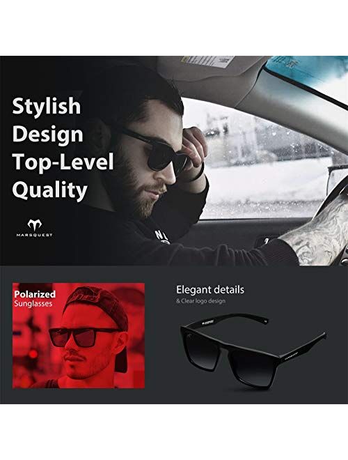 Polarized Sunglasses for Men Women 100% UV400 Protection