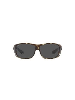 Men's Cat Cay Rectangular Sunglasses