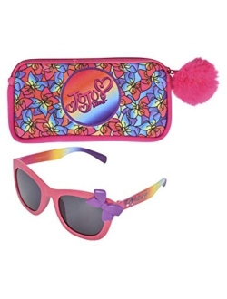 JoJo Siwa Kids Sunglasses with Matching Glasses Case and UV Protection