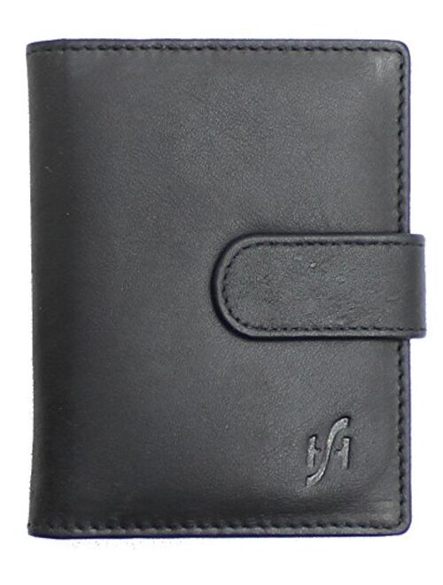 Starhide Women's Soft Genuine Leather C It Card Holder Wallet With Removable Plastic