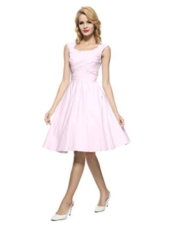 Maggie Tang 50s 60s Vintage Swing Picnic Party Casual Cocktail Dress