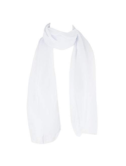 HatToSocks Chiffon Scarf Sheer Wrap for Women