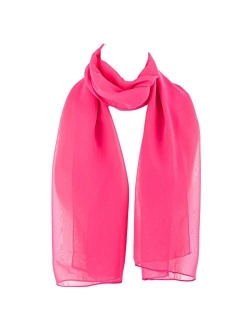 HatToSocks Chiffon Scarf Sheer Wrap for Women