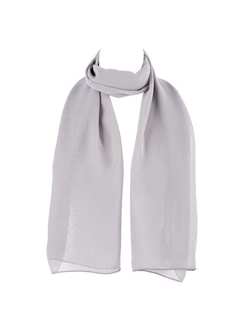 HatToSocks Chiffon Scarf Sheer Wrap for Women