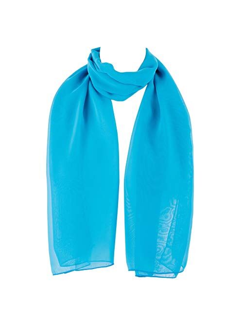 HatToSocks Chiffon Scarf Sheer Wrap for Women