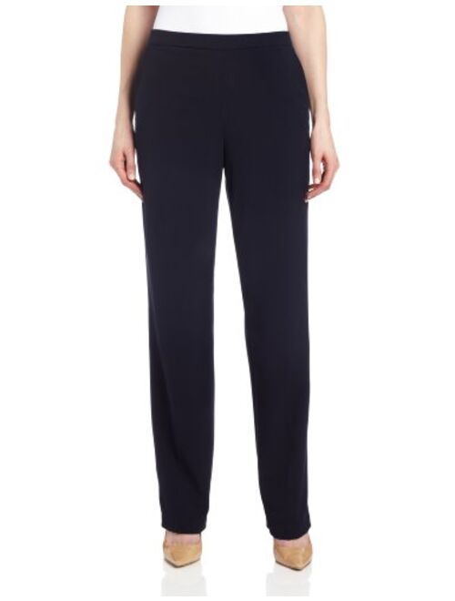 Briggs New York Women's Pull on Dress Pant Average Length & Short Length