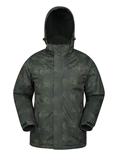 Mountain Warehouse Dusk Mens Ski Jacket - Water Resistant Winter Coat