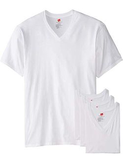 Big Men's Tall Tagless ComfortSoft V-Neck Undershirt 3-Pack