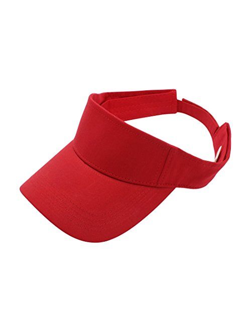 Top Level Sun Sports Visor Men Women - One Size Cap Hat