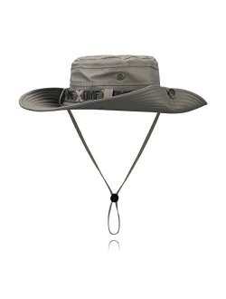 Outdoor Sun Hat Bucket Hats for Women Sun Protection Mesh Cap Quick-Dry UPF 50+
