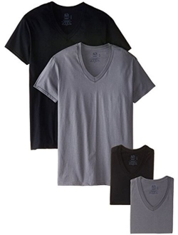 Men's Premium V-Neck Tee (Pack of 4)