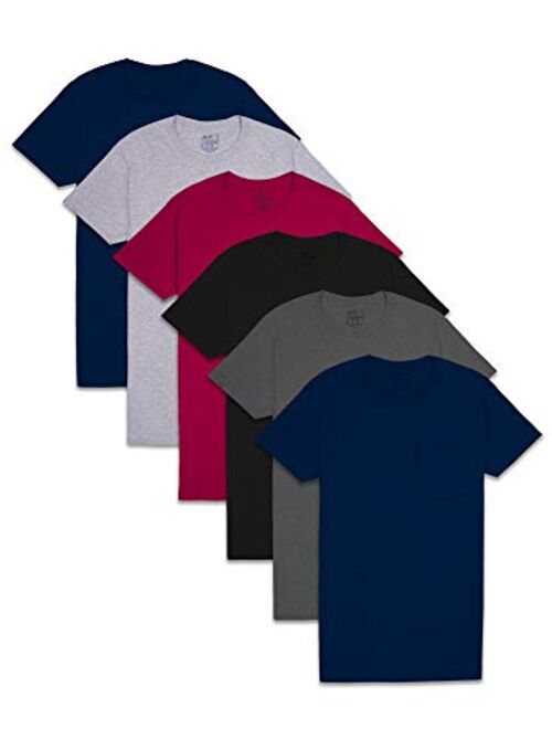 Fruit of the Loom Men's Pocket T-Shirt Multipack