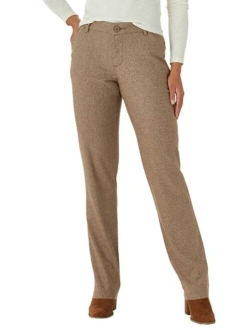 Women's Wrinkle Free Relaxed Fit Straight Leg Pant