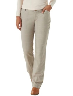 Women's Wrinkle Free Relaxed Fit Straight Leg Pant