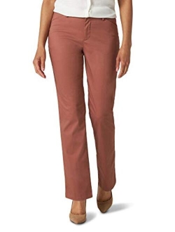 Women's Wrinkle Free Relaxed Fit Straight Leg Pant