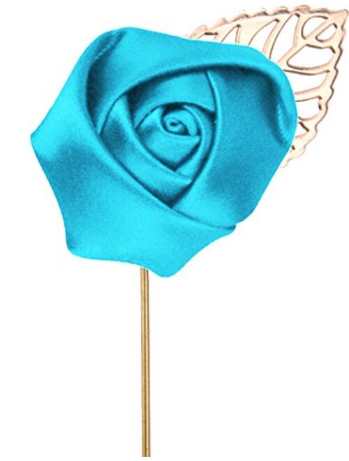 Flairs New York Gentleman's Essentials Premium Handmade Flower Lapel Pin Boutonniere