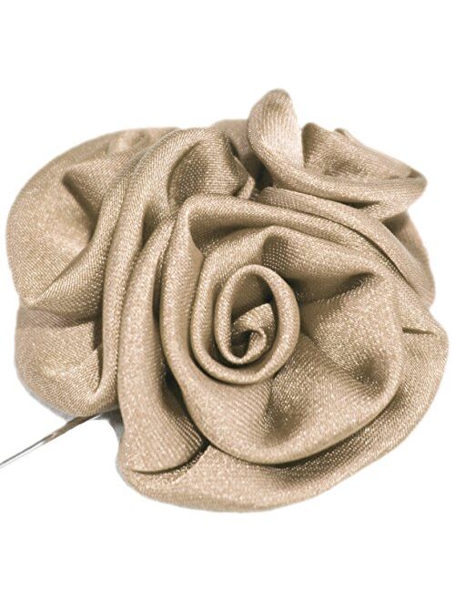 Flairs New York Gentleman's Essentials Premium Handmade Flower Lapel Pin Boutonniere