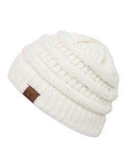 C.C Exclusives Cable Knit Beanie - Thick, Soft & Warm Chunky Beanie Hats (HAT-20A)(HAT-30)(HAT-730)