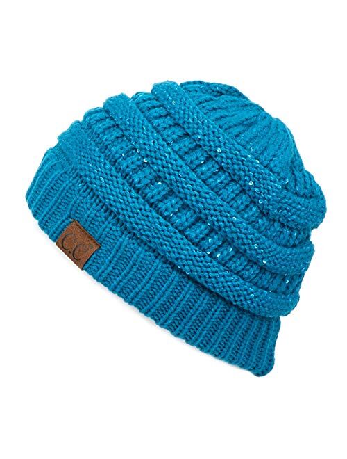 C.C Exclusives Cable Knit Beanie - Thick, Soft & Warm Chunky Beanie Hats (HAT-20A)(HAT-30)(HAT-730)